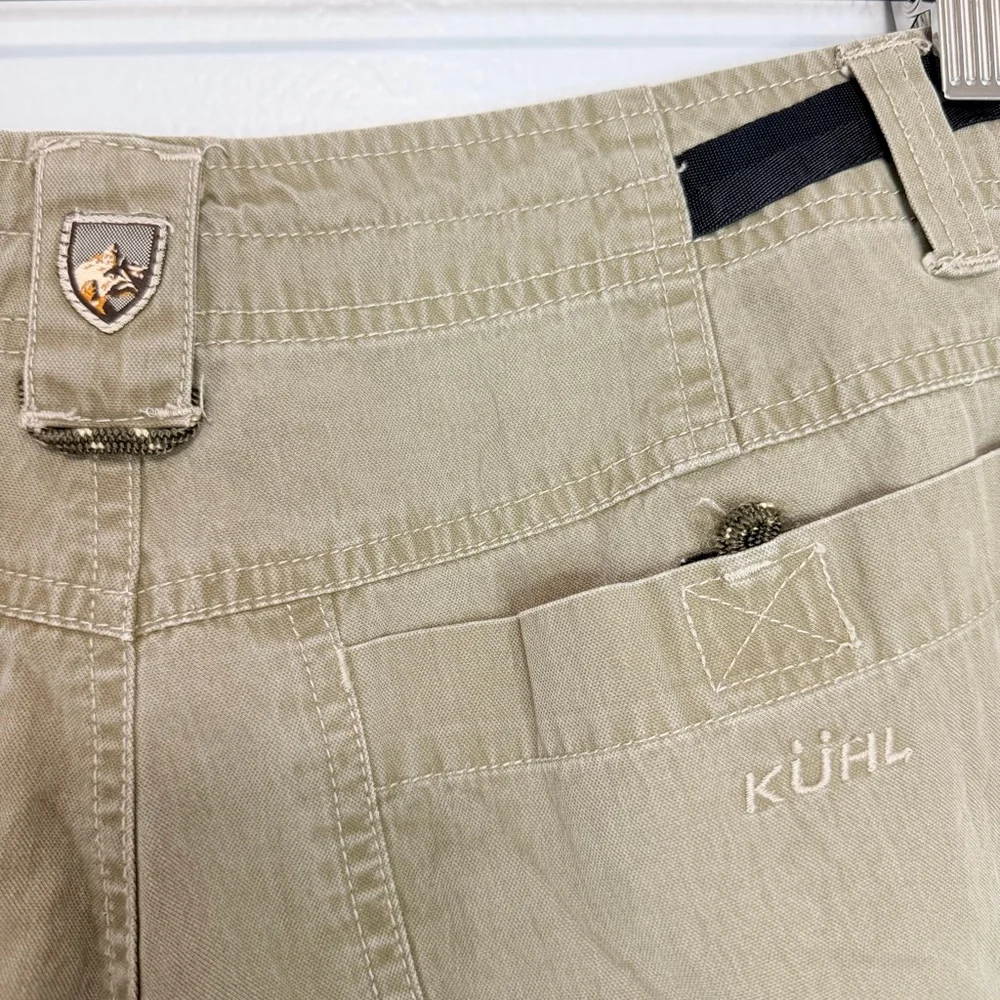 KÜHL Khaki Canvas Cargo Shorts Men's Medium